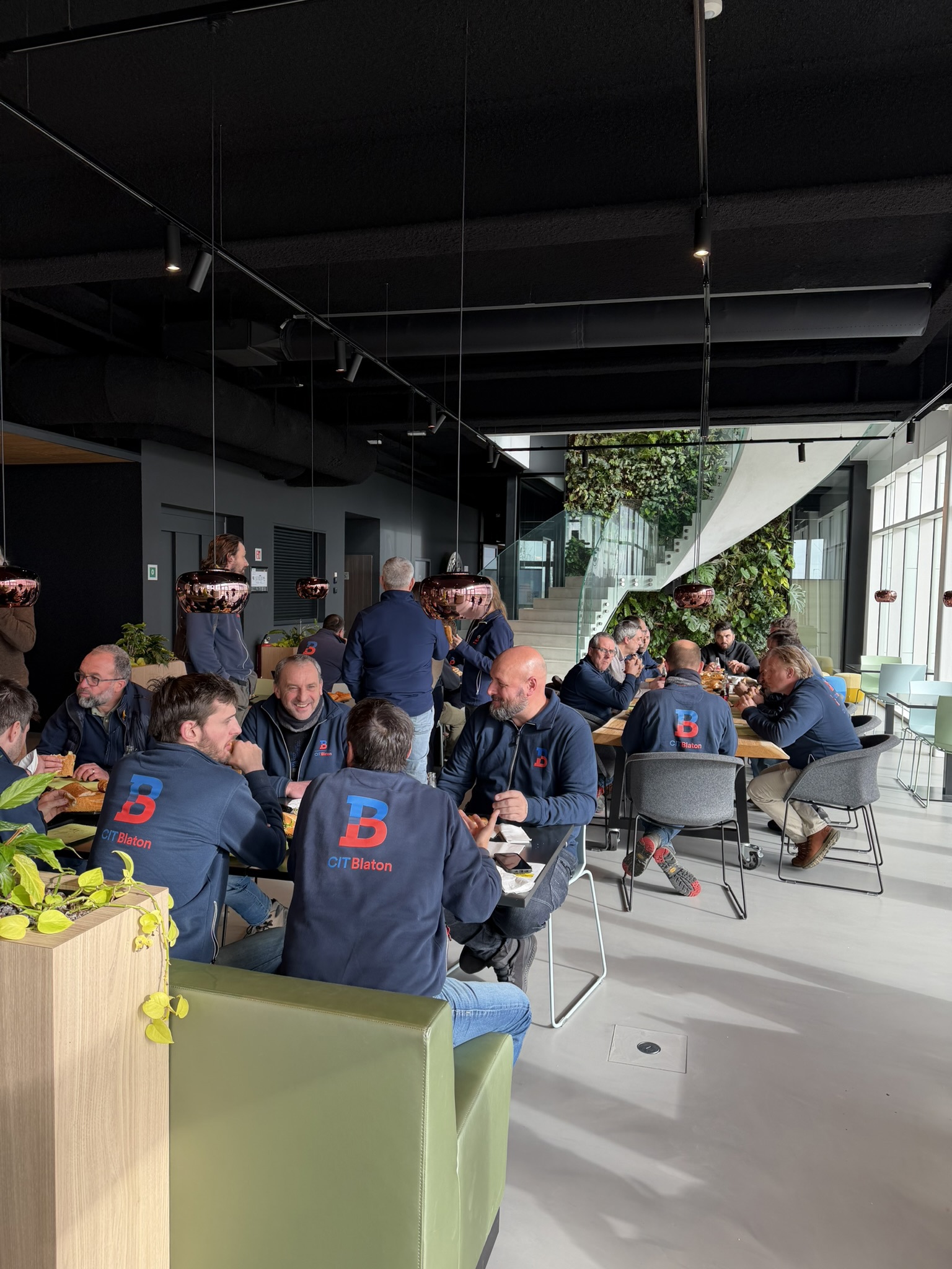 CIT Blaton pendant le lunch